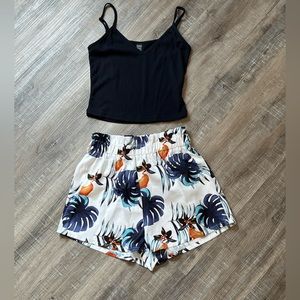 tank and shorts set